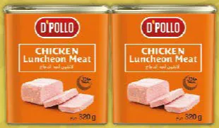 D'Pollo Luncheon Chicken