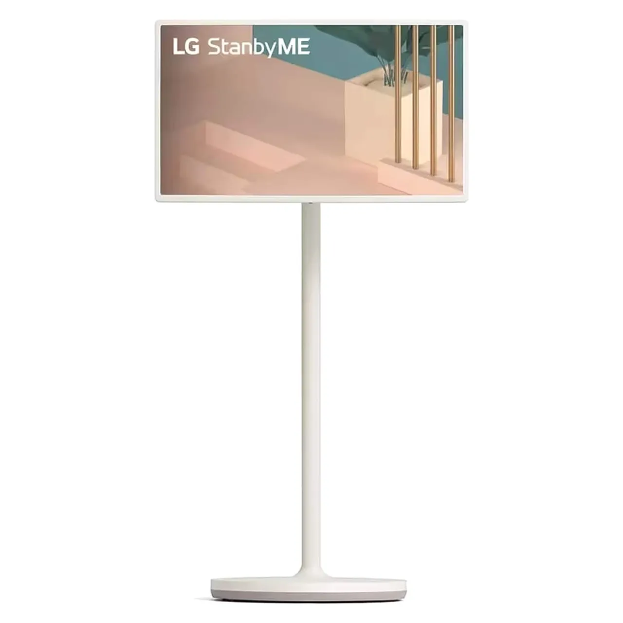 LG تلفزيون ذكي QHD StandbyME مقاس 27 بوصة، 27ART10AKPL، فضي