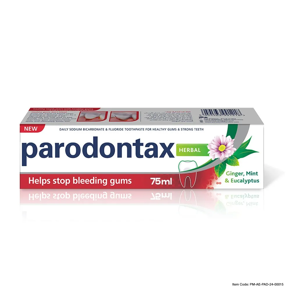 Parodontax معجون أسنان بالأعشاب والنعناع