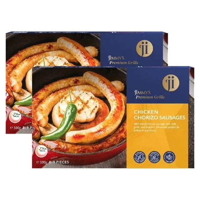 Jimmy's Chicken Chorizo Sausages
