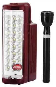 Olsenmark طقم Rech LED للطوارئ وكشاف 3scFlashligt 24pc