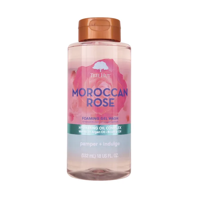 Tree Hut Moroccan Rose Foaming Gel Wash
