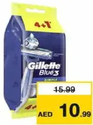 Gillette Blue3 Simple Dspsble Razor