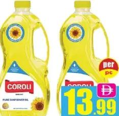 Coroli Pure Sunflower Oil