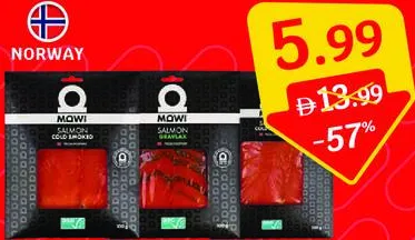 Mowi سلمون Essential مدخن على البارد