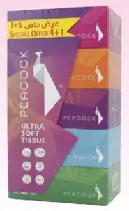 Peacock Ultra Soft Tissue 2 ply