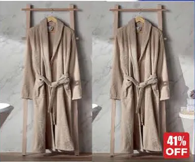 Le Cristy Adult Bath Robe Assorted