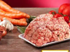 مخ بقري مذاب التجميد