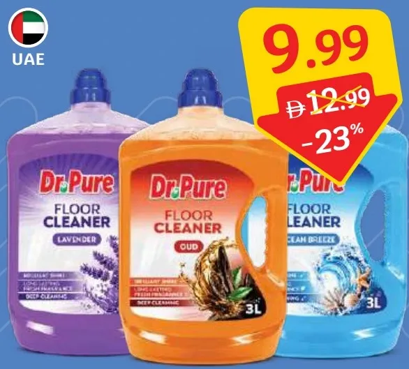 Dr. Pure Floor Cleaner Assorted
