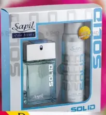 Sapil Solid Edt + Deo Set