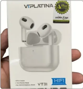 Viplatina سماعات أذن twa