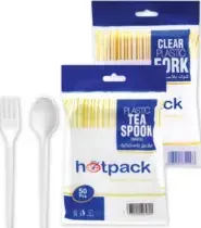 Hotpack ملعقة وشوكة