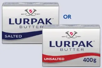 Lurpak Butter salted or unsalted