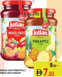 Kissan Jam Pineapple / Mixed Fruit