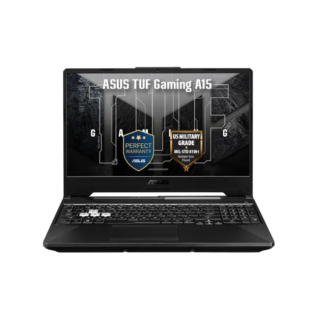 ASUS TUF Gaming A15 Laptop, 15.6 inches, AMD Ryzen 7 8845HS Processor, 16 GB RAM, 512 GB SSD, 4 GB NVIDIA GeForce RTX 3050, Windows 11 Home, Graphite Black, FA506NCG-HN16GW( add graphics)