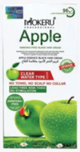 Mokeru Black Hair Cream Apple 96 /72