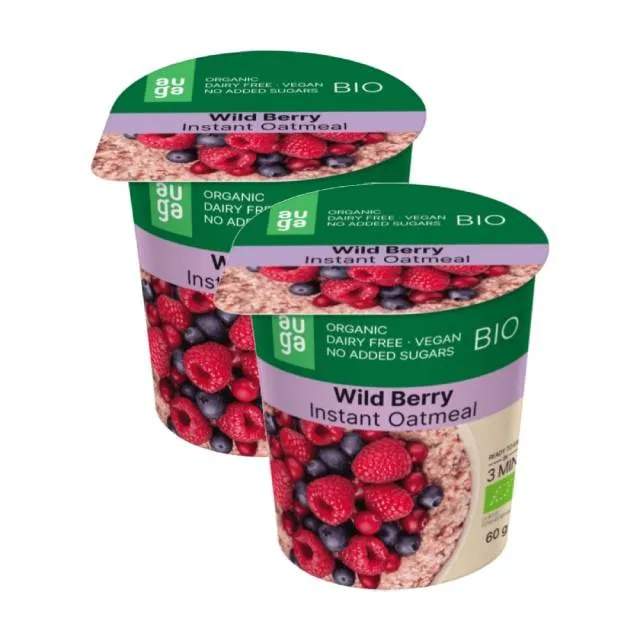 Auga Instant Oats Wild Berry