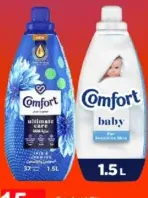 Comfort منعم الأقمشة مركز انتعاش الربيع داوني