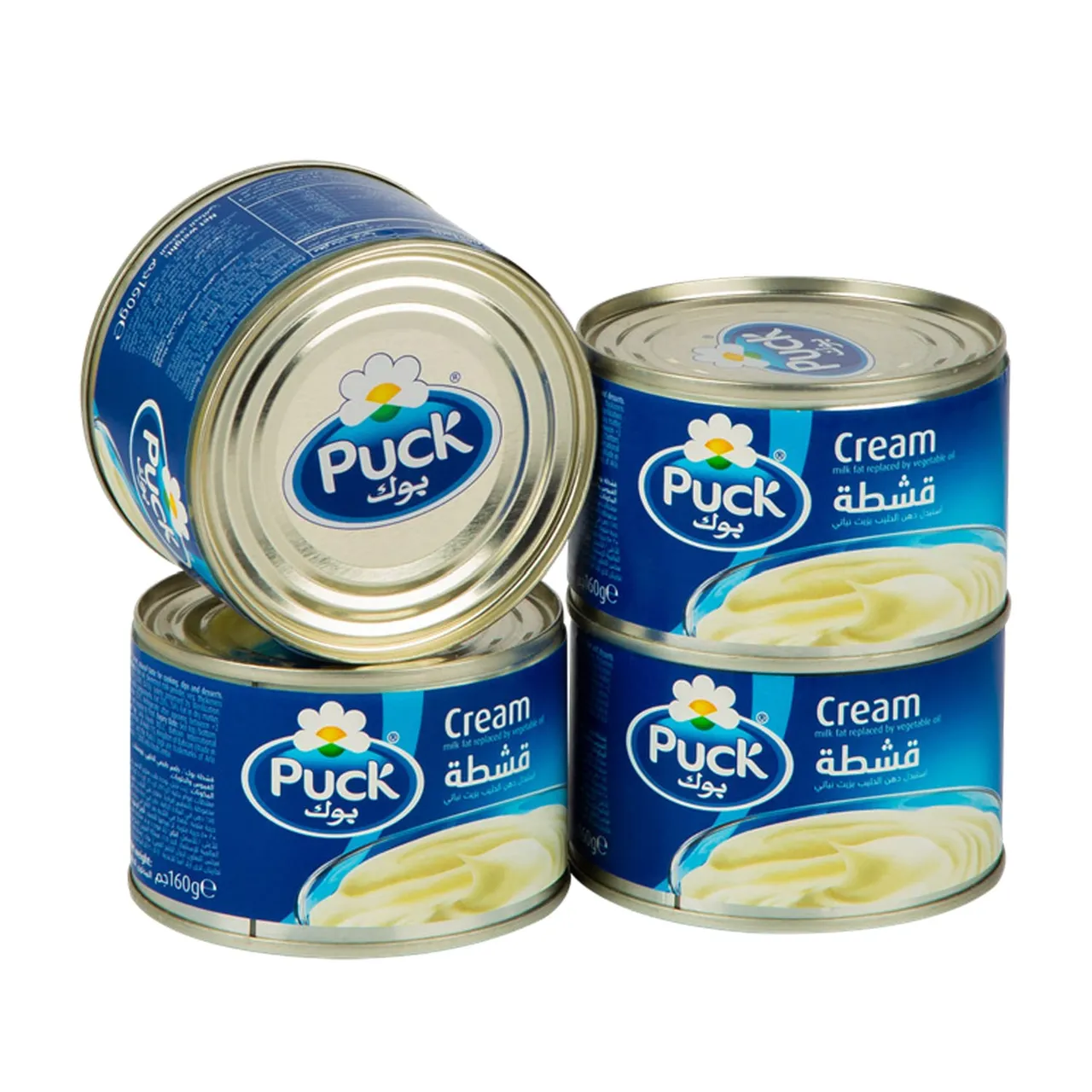 Puck كريمة معقمة سادة