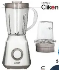 Clikon خلاط 2-In-1 CK2663، 600w