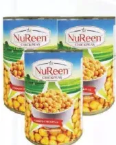 Nureen فطر مقطع شرائح نورين / فاصوليا حمراء / حمص / فول