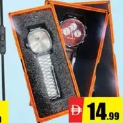 Snille Chain Watch/Leather Watch