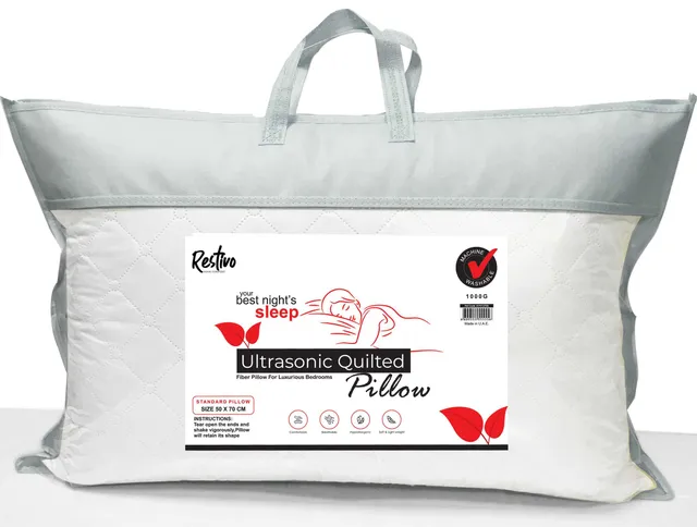 Restivo Ultrasonic Quilted Pillow