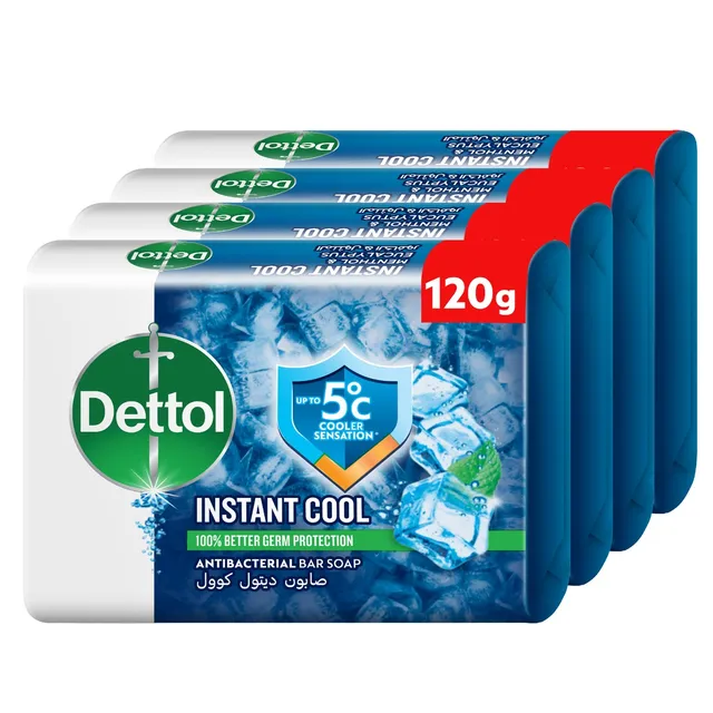 Dettol Cool Bar Soap Menthol & Eucalyptus Scent