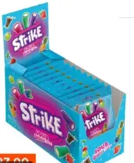 Strike قطع حلوى حبال حامضة M/F