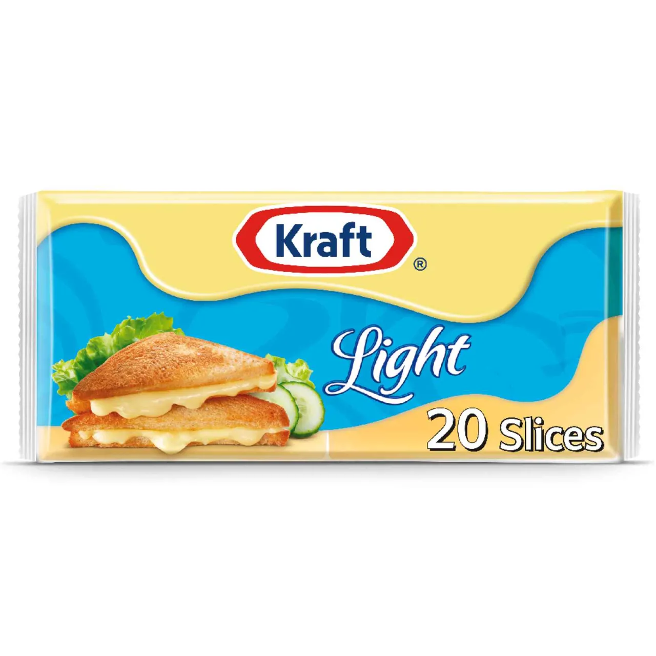Kraft شرائح جبن لايت