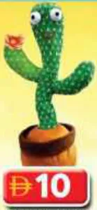 Dancing Cactus W/ Usb Charger