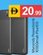 Mxandy Powerbank PB100, 10000mAh