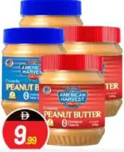American Harvest Peanut Butter Creamy
