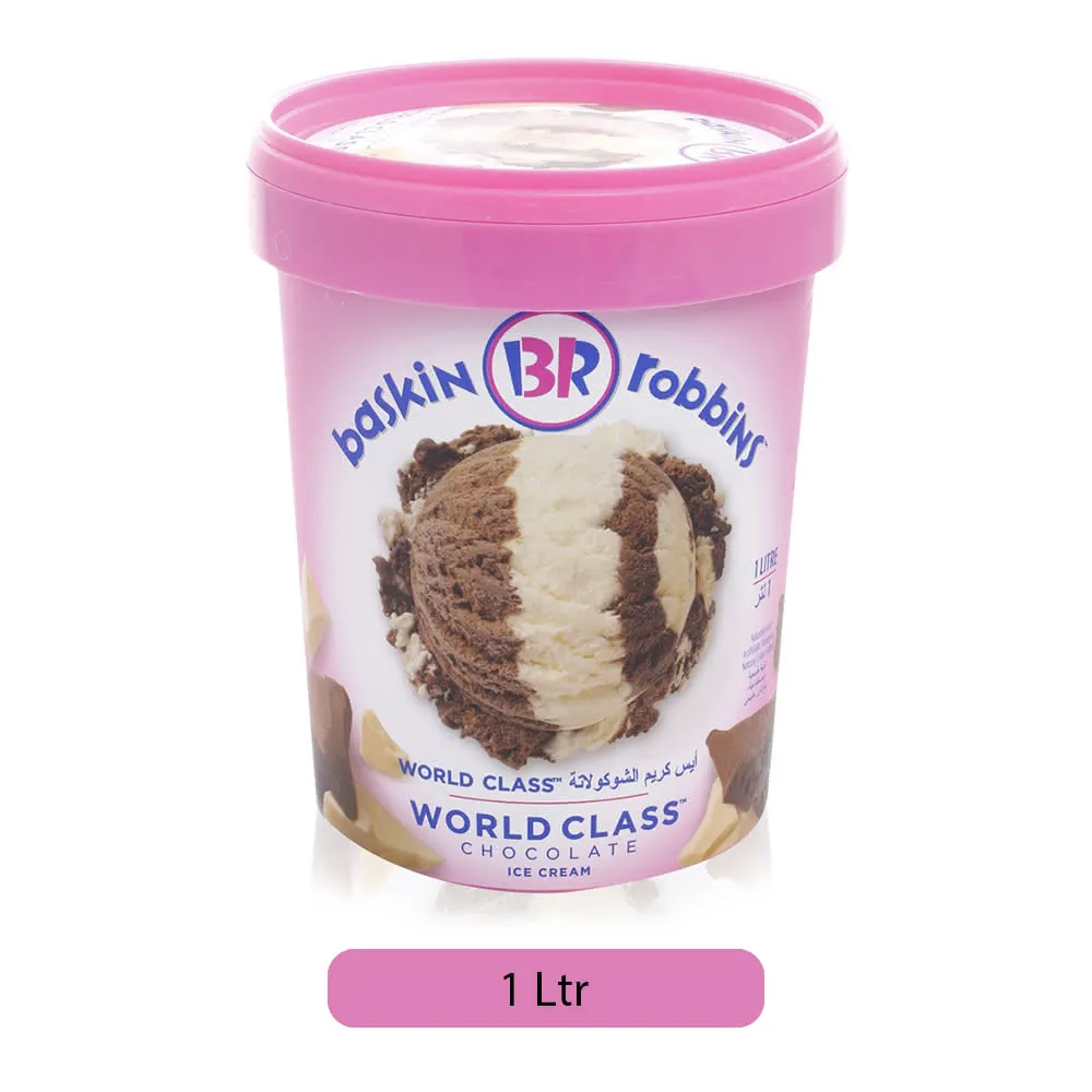 Baskin Robbins آيس كريم بالشوكولاتة بجودة عالمية