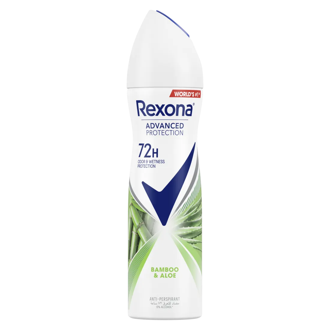 Rexona بخاخ مزيل عرق نسائي بالخيزران والصبار