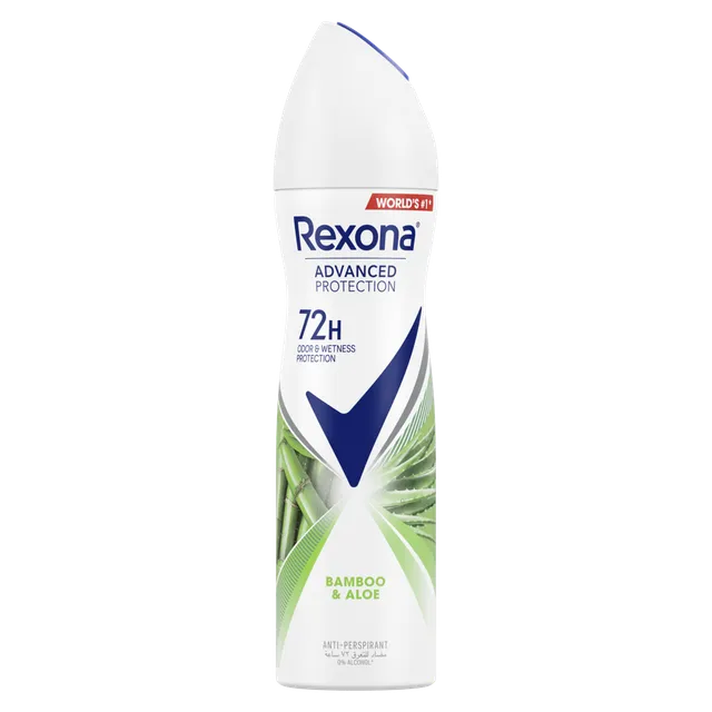 Rexona Women's Deodorant Spray Bamboo Cool And Aloe Vera