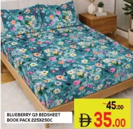 Blueberry Q3 Bedsheet Book Pack