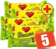 Richme Cream rich Cream Biscuits Pineapple