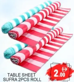 Table Sheet Sufra