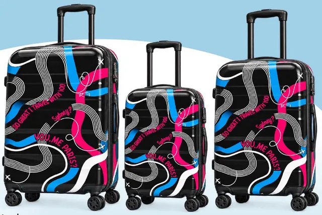 Printed Trolley Bag Assorted