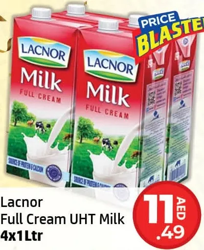 Lacnor Uht Full Cream Milk