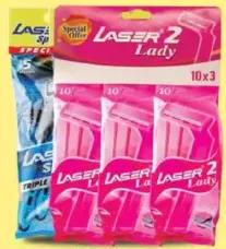 Laser Disposible Razor Spot/Lady 2