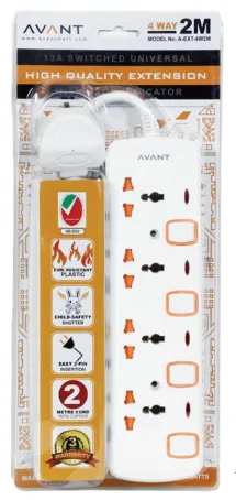 Avant Universal Extension Socket 4w, A-EXT-4W2M