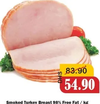 Smoked Turkey Breast 98% Free Fat