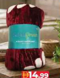 Royal Green Fleec Blanket Print Rgfr-Pr1100G