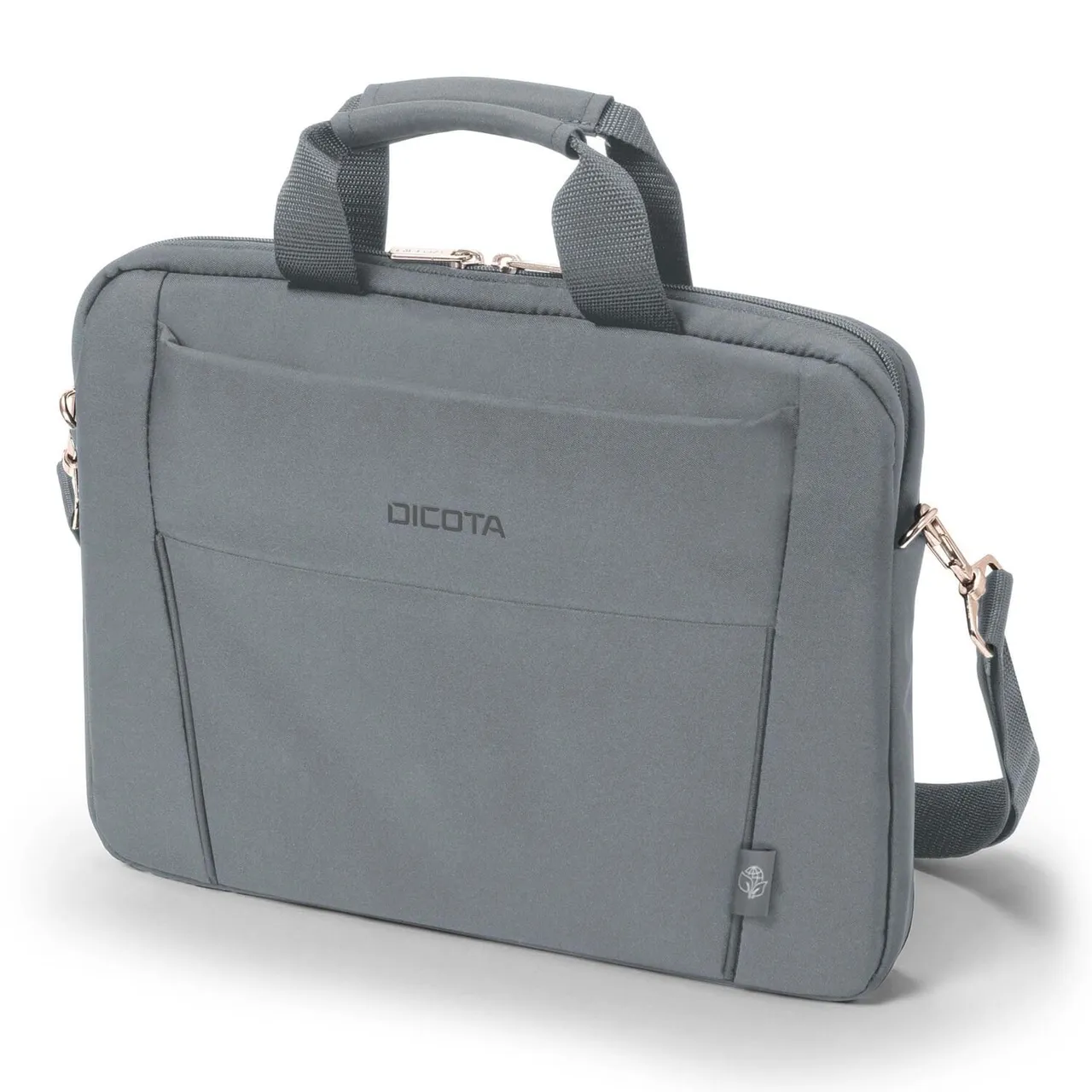 Dicota حقيبة لابتوب Eco Slim Base، مقاس 14.1 inches، رمادي، D31305