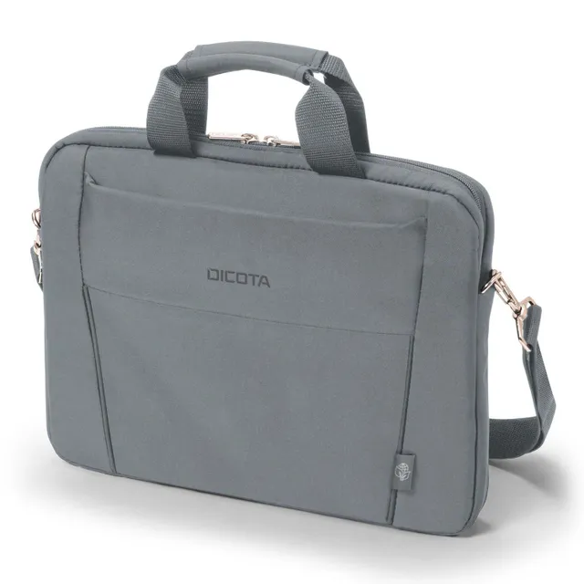 Dicota Laptop Bag, Eco Slim Base, 14.1 inches, Grey, D31305