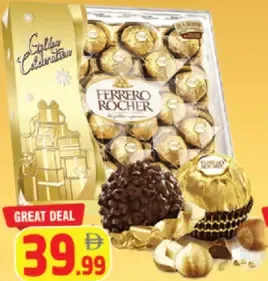 Ferrero Rocher التجربة الذهبية