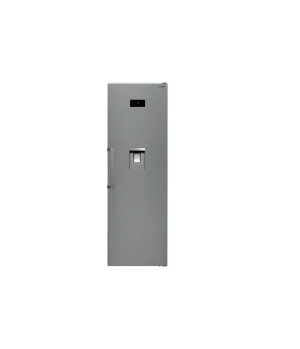 sharp Upright Single Door Refrigerator No Frost Larder, A+ Energy Class, inox Color with Water Dispenser SJSRD485HS3