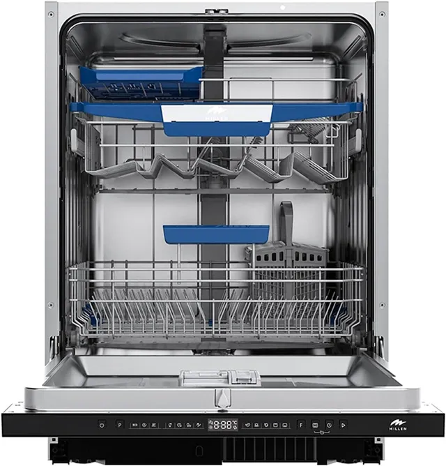 Millen 14 Place Settings Built-in Dishwasher - Large Capacity, Auto Open, 3Y Warranty, MDW60732